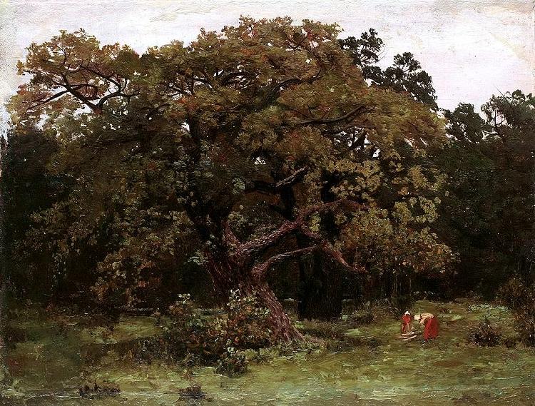 Nikolay Nikanorovich Dubovskoy The mighty oak oil painting image